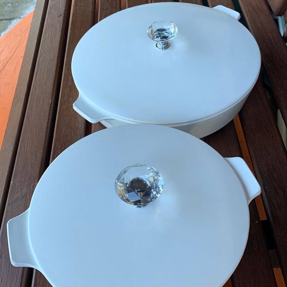 2 piece vintage Corning ware